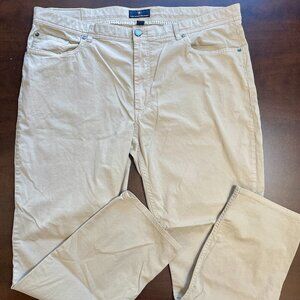 Hart Schaffner Marx Stretch Chinos 42x30 Beige